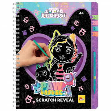 Carticica de razuit, 4 ani+, Gabby's Dollhouse, Lisciani