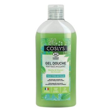 Coslys Vegetable Cleansing Base Organic Shower Gel Mint & Hemp 250ml