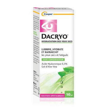 Dacryo Cremă hidratantă pentru ochi uscați 10ml