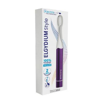 Elgydium Brosse à dents Style Electrique Raisin Pétillant