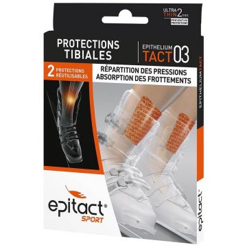 Epitact Sport Epithelium Tact 03 X2 protectori tibiali