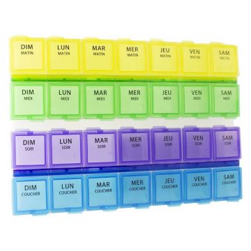 Estipharm Distribuitor săptămânal de pastile de format mare 216mmx157mm