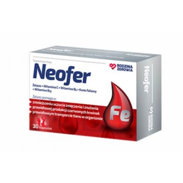 Familie sănătate Neofer, 30 capsule