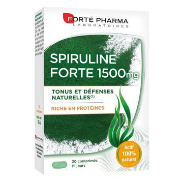 Forté Pharma Spirulina 1500 30 comprimate