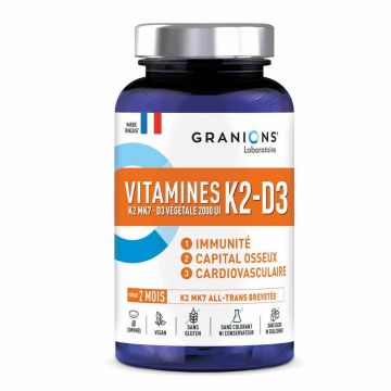 Granions Vitamine K2-D3 60 comprimate
