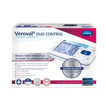 Hartmann Veroval Duo Control monitor de tensiune arterială pentru braț