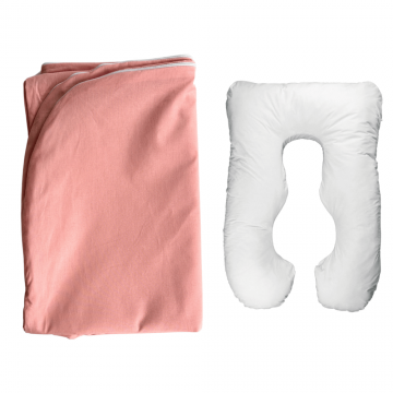 Husa Perna pentru gravide 3in1 Maxim, Roz, Twindeco