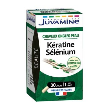 Juvamine Keratin Seleniu 30 capsule