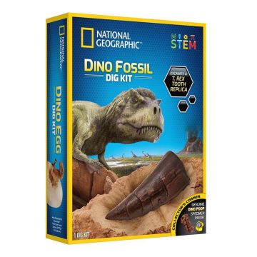 Kit Creativ STEM Sa Cautam Dinozauri, 8 ani+, National Geographic