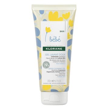 Klorane Baby Gel de curățare delicată 200ml