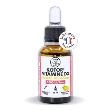 Kotor Pharma Vitamine D3 Imunitate, Os, Mușchi 30ml