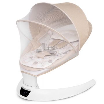 Leagan electric pentru bebelusi Evoque, Bubble Beige, Appekids