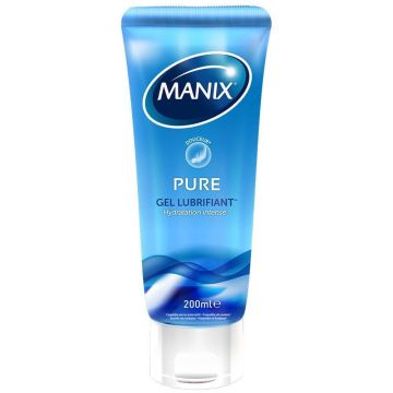 Manix Pure Intimate Lubricating Gel Hydration and Delicacy 200ml