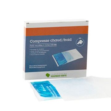 Marque Verte ActiKine Tablete cu gel cald/ rece 13x14cm Model mic 1 UNITATE