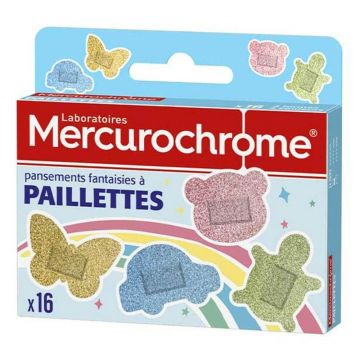 Mercurochrome Pansamente fanteziste și sclipitoare x16