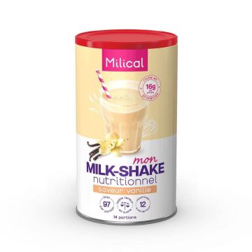 Milical Slimming Shake de lapte cu conținut ridicat de proteine 14 porții