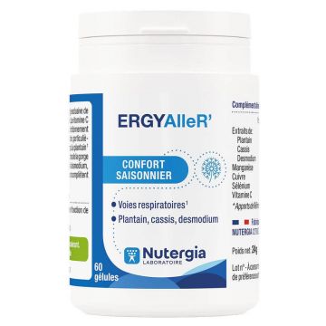 Nutergia Confortul sezonier al ErgyAllerR 60 capsule