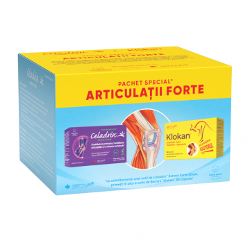 Pachet Klokan 30 capsule + Celadrin Extract Forte 500 mg 60 capsule, Good Days Therapy