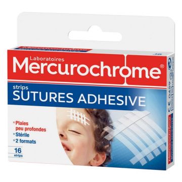 Pansamente de sutură adezive Mercurochrome X16