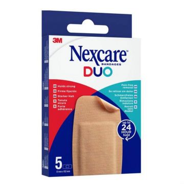 Pansamente Nexcare Maxi Duo 24 de ore de așteptare x5