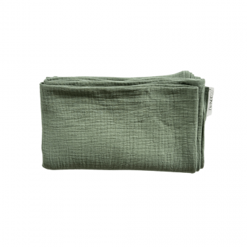 Paturica din muselina, 120 x 100 cm, Verde Menta, Twindeco