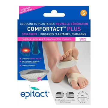 Pernă Epitact Comfortact Plus pentru dureri plantare și calusuri x2