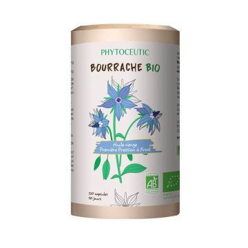Phytoceutic Ulei organic de borage/ab 120 capsule
