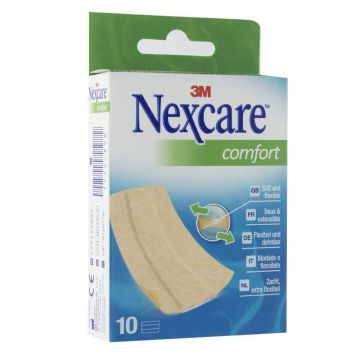 Plasturi de confort Nexcare pre-tăiați 10 cm x 6 cm x10