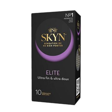 Prezervative fără latex Skyn Elite Ultra Fine și Ultra Delicate x10