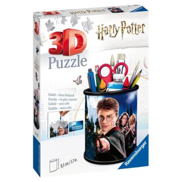 Puzzle 3D - Suport pixuri Harry Potter, 54 piese, Ravensburger