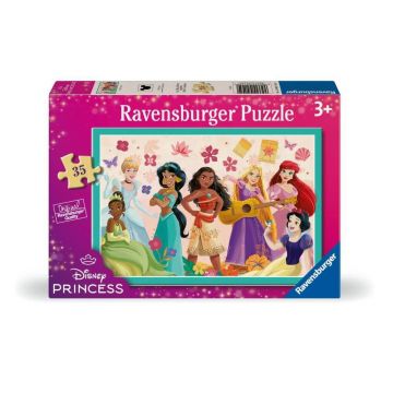 Puzzle Puterea printeselor Disney, 3 ani+, 35 piese, Ravensburger