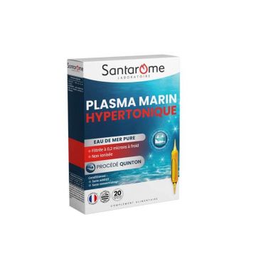 Santarome Plasma Marin Hypertonique 20 fiole