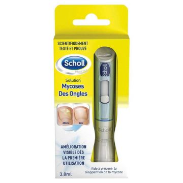 Scholl 2in1 soluție pentru ciuperca unghiilor 3,8 ml aplicator + 5 fișiere