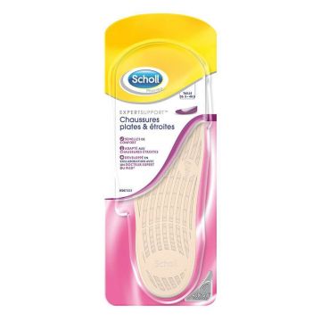 Scholl Flat Pantofi Insoles dimensiune 35-40.5 1 pereche de Activgel