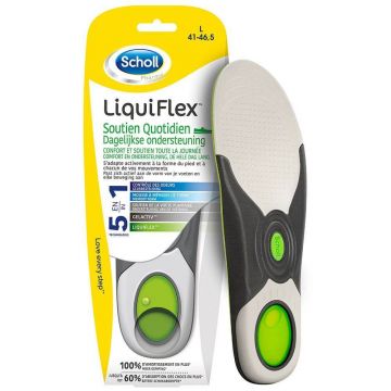 Scholl LiquiFlex tălpi de sprijin zilnic pentru bărbați dimensiunea 41-46.5