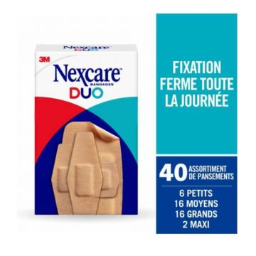 Set de pansamente Nexcare Duo 24 de ore x40