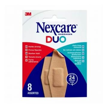 Set de pansamente Nexcare Duo 24 de ore x8