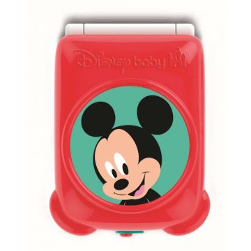 Telefon flip Mickey Mouse, 9-36 luni, Clementoni