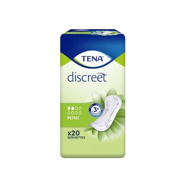 Tena Discreet Femei Protecție pentru vezica urinară Mini x20