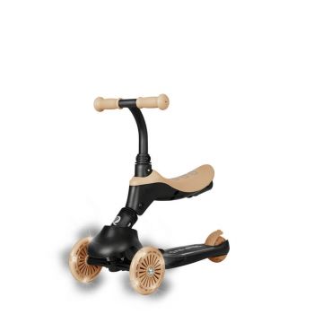 Trotineta multifunctionala 5in1 Sema EVO, 1-6 ani, Bej, Qplay