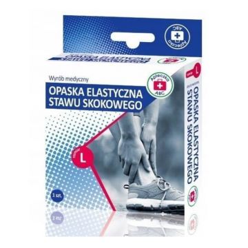 Trusă de prim ajutor ABC Suport gleznă elastic L, 1 buc