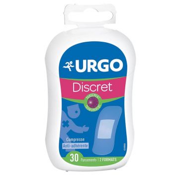 Urgo Non-Stick Tablete 30 Pansamente transparente discrete
