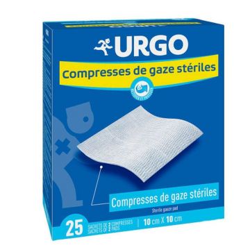 Urgo Tablete nețesute 10cm x 10cm x25