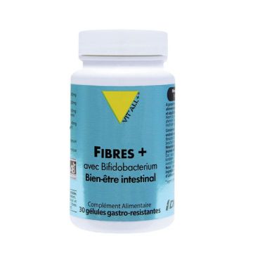 Vit'All+ Fibre+ cu Bifidobacterium organic 30 geli
