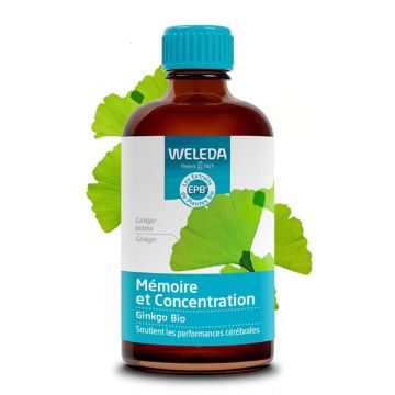 Weleda Bio Plant Extracte Memorie și concentrare Ginkgo 100ml