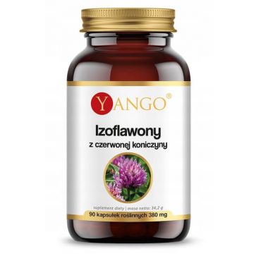 Yango Isoflavone din trifoi roșu, 90 capsule