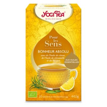 Yogi Tea Pour Les Sens Fericire absolută 20 de pliculețe