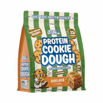 Aluat pentru fursecuri proteice Protein Cookie Dough, Baklava, 1000 g, Applied Nutrition
