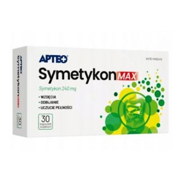Apteo Symetykon MAX, 30 capsule