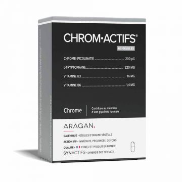 Aragan Synactifs ChromiumActive 60 capsule